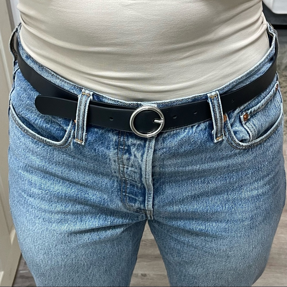 Zara Black/ silver belt